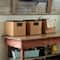 Household Essentials Woven Bamboo Storage Cube Basket Set